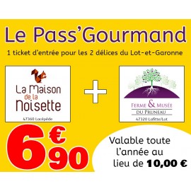 Pass' Gourmand avec la Maison de la Noisette