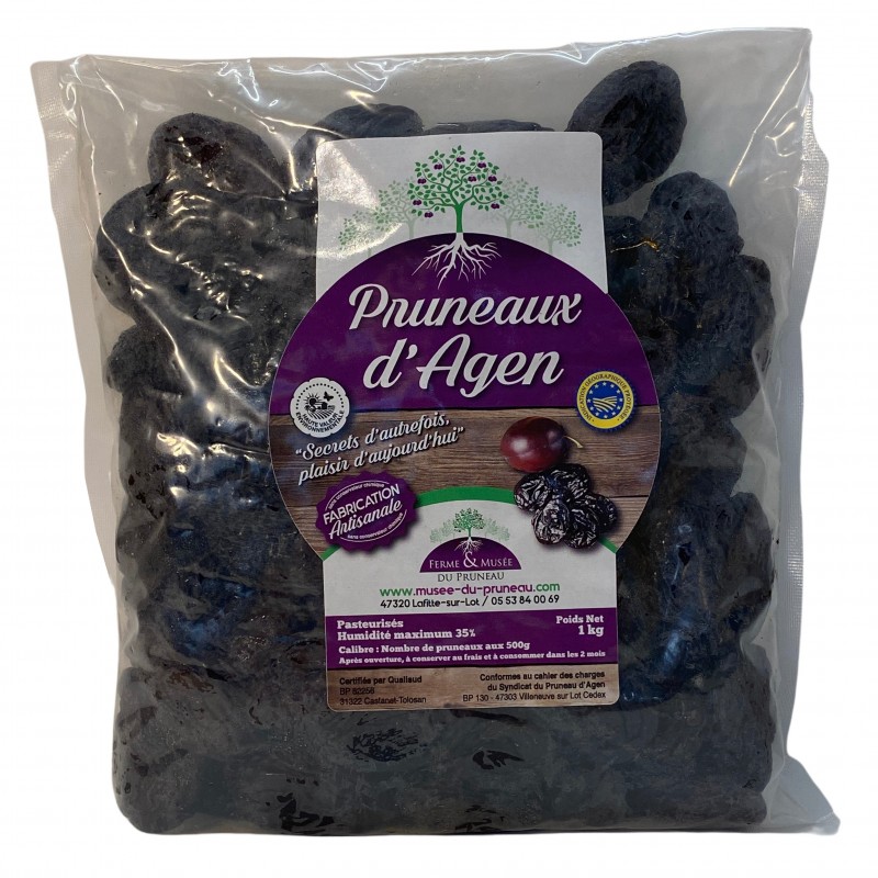 Pruneaux d'Agen moelleux (1 kg) de calibre gros (30/35) Pruneaux d'Agen moelleux (1 kg) de calibre gros (30/35)