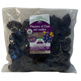 Prunes d'Ente mi-cuites (500 g) de calibre gros (30/35)