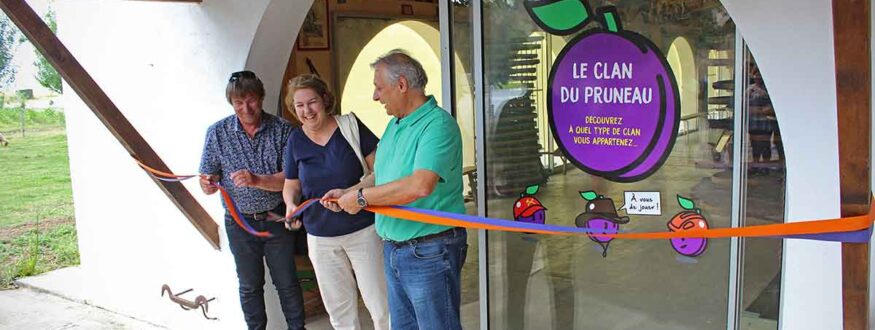 Inauguration parcours enfant