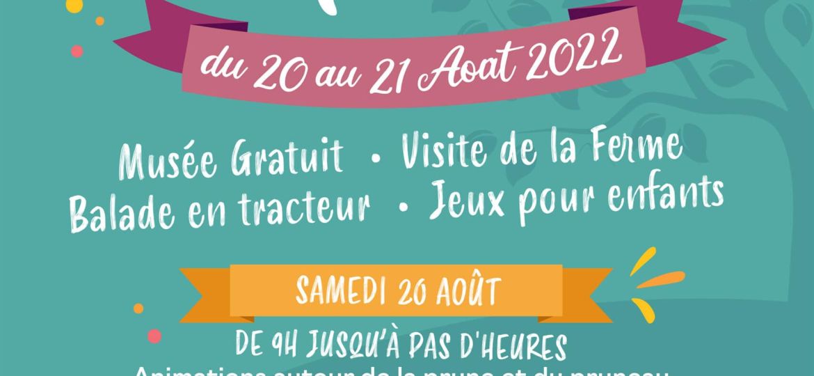 Fête de la prune et du pruneau 2022