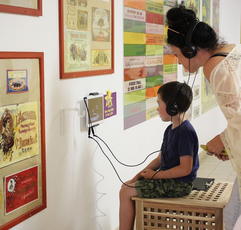 Jeux pour enfant au Musée du Pruneau